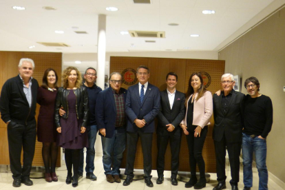 Reunió del tenis de Lleida i la FCT