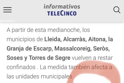 El lapsus de Telecinco con Sucs.