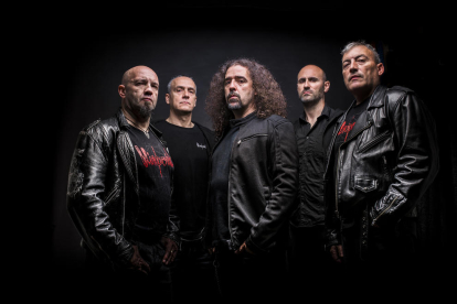 Imatge promocional dels integrants de la banda de metal lleidatana.