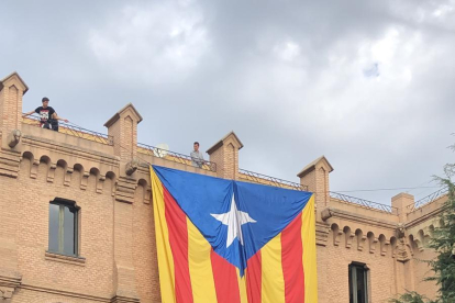 Protestes dels universitaris a Lleida