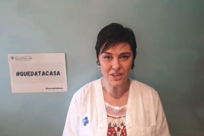 VÍDEO | El CAP de Rambla Ferran de Lleida també crida el #quedatacasa
