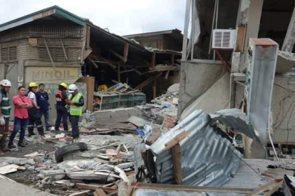 El sisme va provocar nombrosos danys materials.