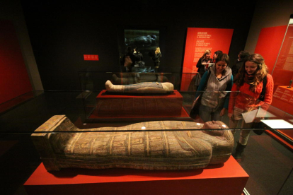La exposición sobre las momias egipcias, entre 2012 y 2013, la de mayor éxito de público en 30 años.
