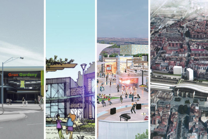 Així es troben els quatre grans projectes comercials de Lleida