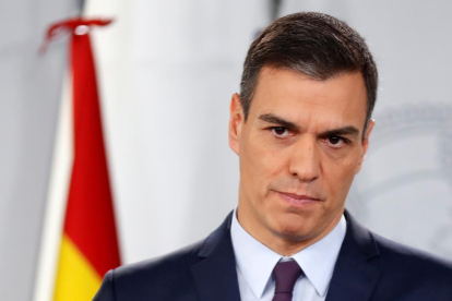 El presidente del gobierno español en funciones, Pedro Sánchez.
