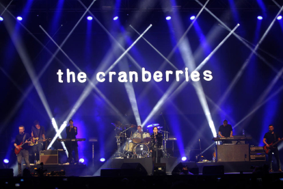 The Cranberries, amb Dolores O’Riordan al capdavant, el 2017.