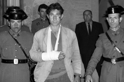 La detenció d’El Lute el juny del 1966, després de llançar-se del tren en marxa que el portava a Madrid.