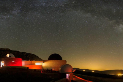 Vista del Parc Astronòmic del Montsec (PAM), a Àger.