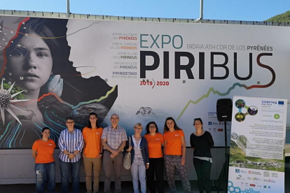 El Piribus llegó el pasado miércoles a la capital de la Alta Ribagorça.
