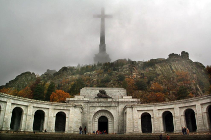 Una vista del Valle de los Caídos.