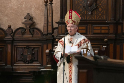El cardenal arquebisbe Cañizares.