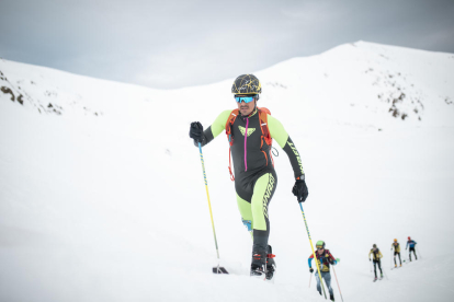 Més de 200 esquiadors van participar en l’última cita de la Copa d’Espanya de muntanya.