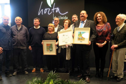 Josep Maria Aragonés, Dolors Sansa i Montserrat Vidal, premis Horta