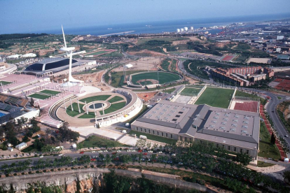 Imatge d’arxiu de l’Anell Olímpic de Barcelona.