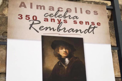 Almacelles ret homenatge a Rembrandt, en el 350è aniversari de la seva mort