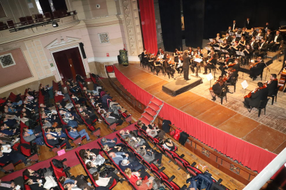 Afrucat celebró ayer su convención anual con un concierto en el Teatre Principal de Lleida.