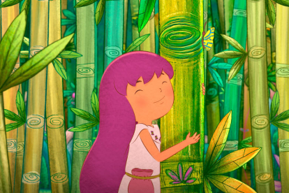 Fotograma de la pel·lícula d’animació infantil ‘El libro de Lila’.