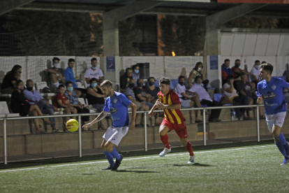 El Alcarràs-Palau d’Anglesola es uno de los partidos de pretemporada que se han disputado con público siguiendo las normas antiCovid.