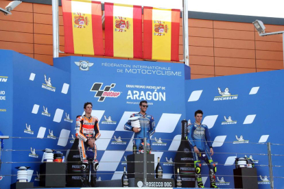 Àlex Márquez aconsegueix a Alcanyís el seu segon podi en el Mundial de MotoGP