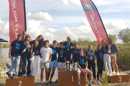 El Club Esportiu Lleida Ski&Wake ha aconseguit el títol estatal per equips per sisè any consecutiu.
