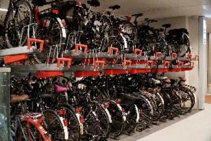 Así es el mayor aparcamiento de bicicletas del mundo