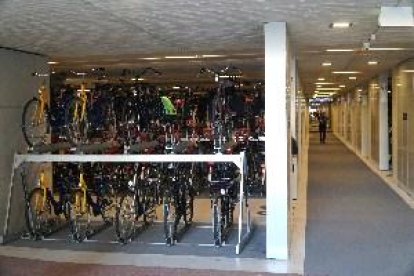 Así es el mayor aparcamiento de bicicletas del mundo
