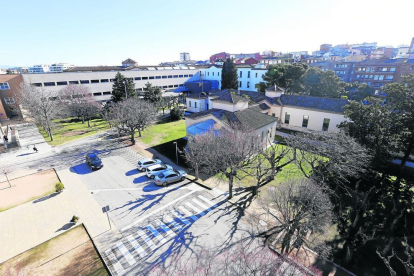 Vista de l'Hospital Santa Maria de Lleida