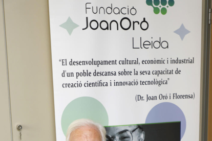 Francesc Oró, nebot i president de la Fundació Joan Oró.