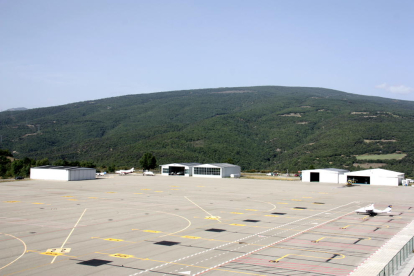 Foto de archivo del aeropuerto de La Seu.
