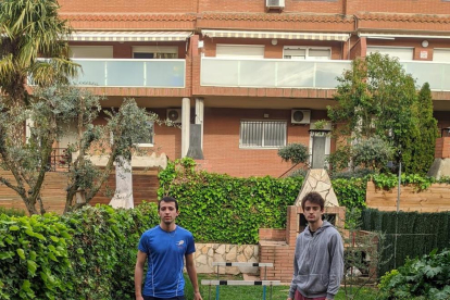 El lanzador Dani Cogul, campeón de Catalunya de disco y peso y bronce estatal en disco.