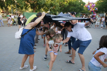 Imagen de archivo de una actividad infantil en las fiestas de Balàfia.
