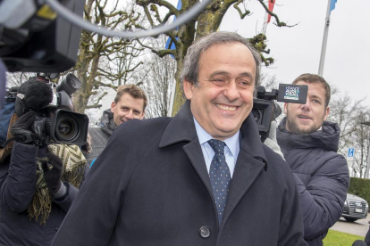 Michel Platini, en foto de archivo, está acusado de corrupción.