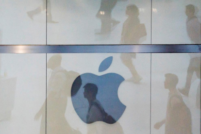 El logotip d'Apple.