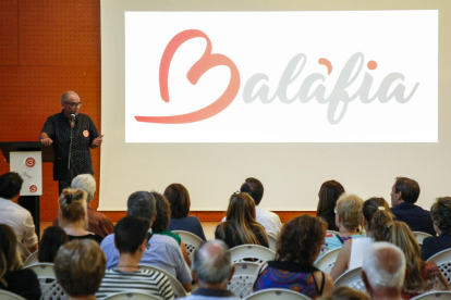 La presentación ayer de la nueva marca de Balàfia.