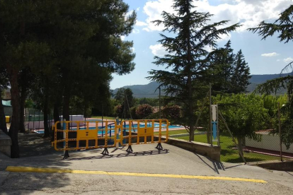 Les piscines de la Granja van tancar al juny per la mort d’un nen.
