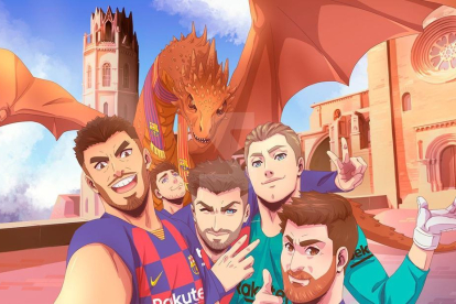 La Seu Vella de Lleida, protagonista de un anuncio del Barça en Japón