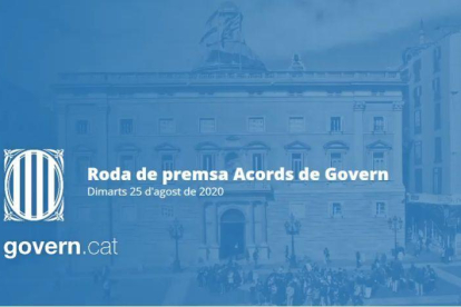 DIRECTE | Roda de premsa per informar del pla escolar a Catalunya