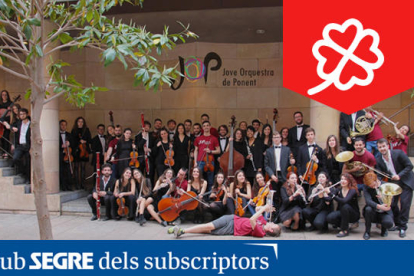 La Jove Orquestra de Ponent va debutar el 2012 com a formació resident de l'Auditori Enric Granados