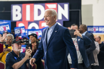 L’exvicepresident i candidat demòcrata Joe Biden.