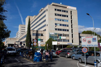 Vista exterior del Hospital Materno Infantil de Málaga