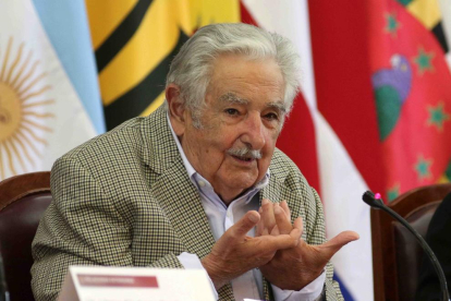 Foto d’arxiu de l’expresident uruguaià José Mujica.