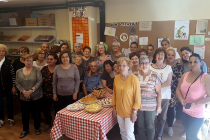 Imatge dels participants del taller a la ciutat de Lleida.