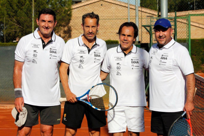 El torneo contó hace dos años con la participación de Jordi Arrese.