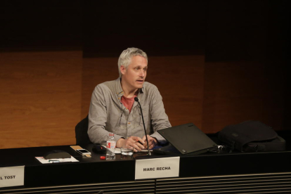 El cineasta Marc Recha ofreció una charla ayer en CaixaForum.