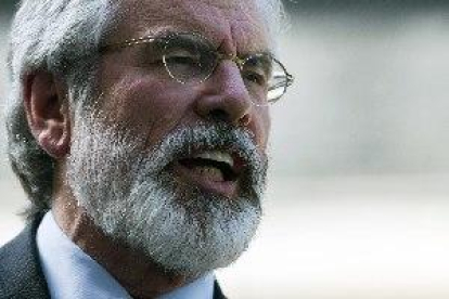 El líder del Sinn Féin Gerry Adams prevé la unificación de Irlanda en 