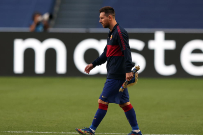 Messi, en foto d’arxiu, té presa la decisió de marxar de forma irrevocable.