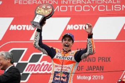 Marc Màrquez gana en Japón y Àlex, sexto, podría ser campeón del Mundo en Moto2 en Australia