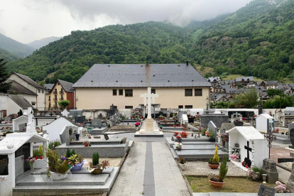Imatge del cementiri de Bossòst, que ara s’ampliarà.