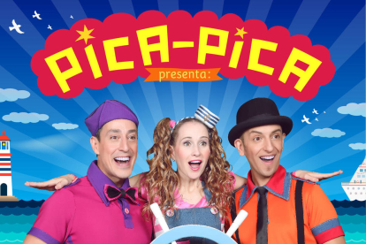 El famós grup infantil Pica Pica visita la Llotja per presentar el seu darrer CD.