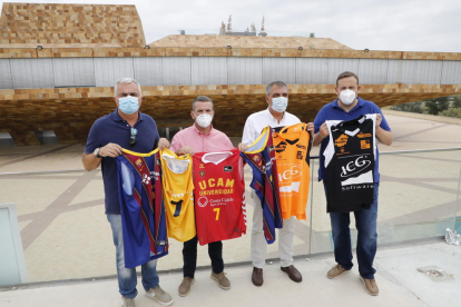 L’organització va elegir la Llotja per presentar el partit entre Barça i UCAM Múrcia.